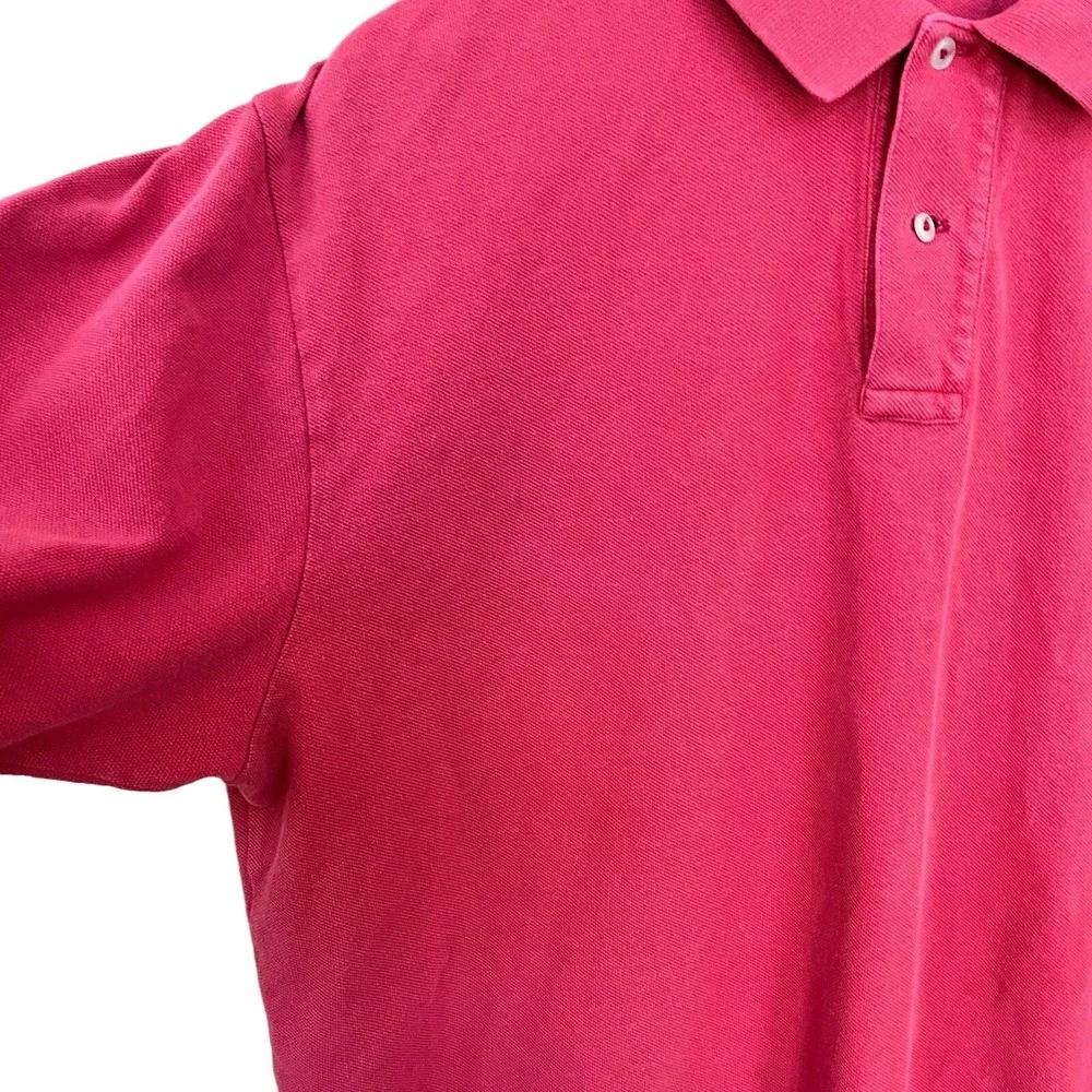 Polo Ralph Lauren Polo Shirt Mens XL Red Blue Pony Country Club Preppy Golf